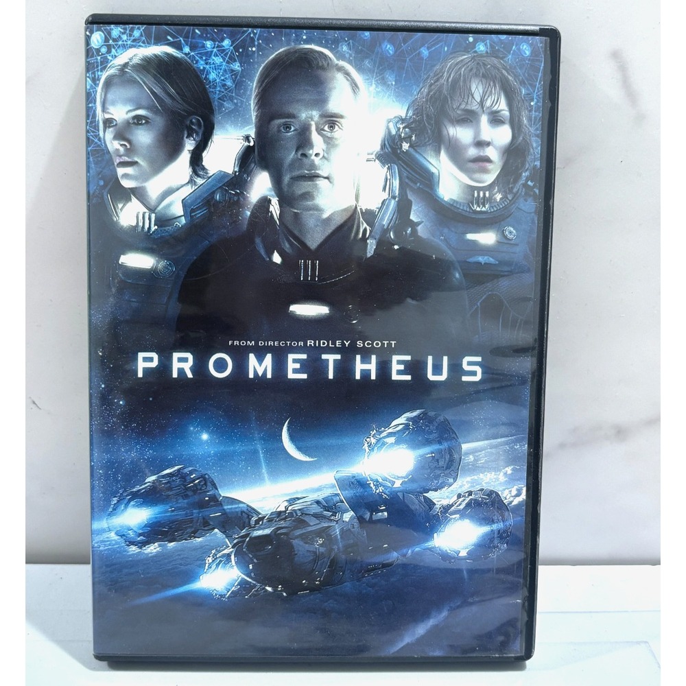 Prometheus DVD Widescreen Ridley Scott Michael Fassbender Noomi Rapace 2012